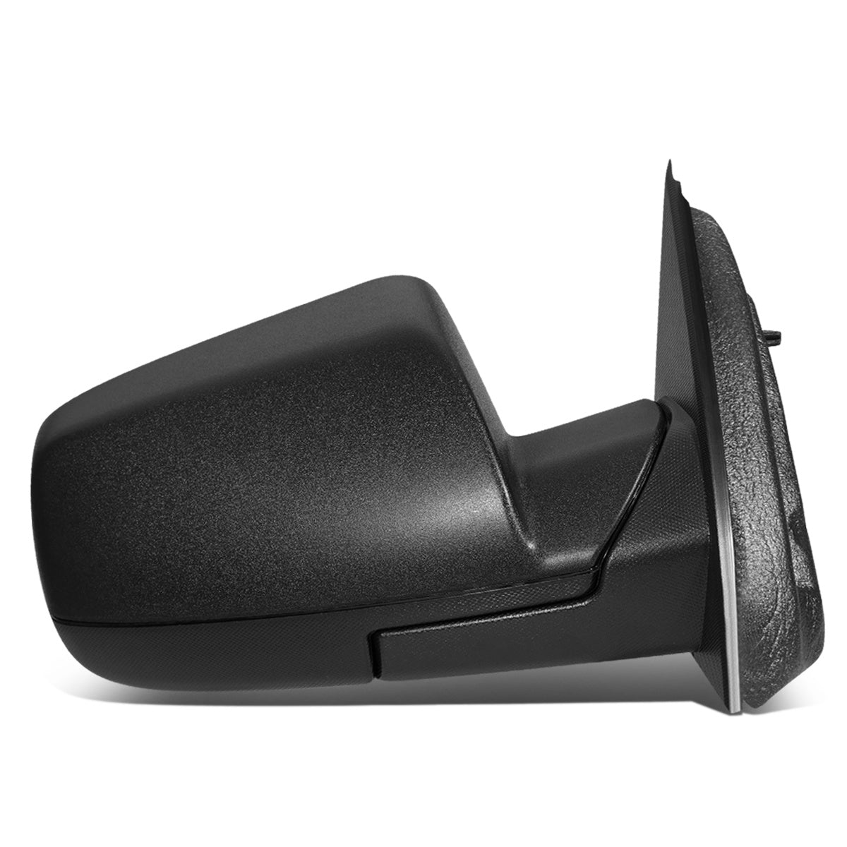 RETROVISOR MIRROR - OEM - 10-16 CHEVY EQUINOX - POWERED - FOLDING - W/ BLIND SPOT GLASS - TEXTURED - BLACK - RIGHT