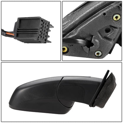 RETROVISOR MIRROR - OEM - 10-17 GMC TERRAIN - POWERED - HEATED - FOLDING - CHROME - RIGHT