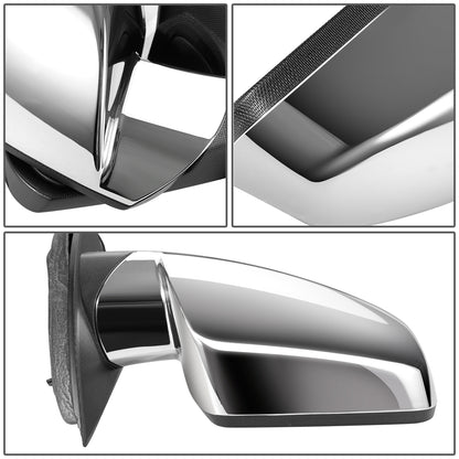 RETROVISOR MIRROR - OEM - 10-17 GMC TERRAIN - POWERED - HEATED - FOLDING - CHROME - RIGHT