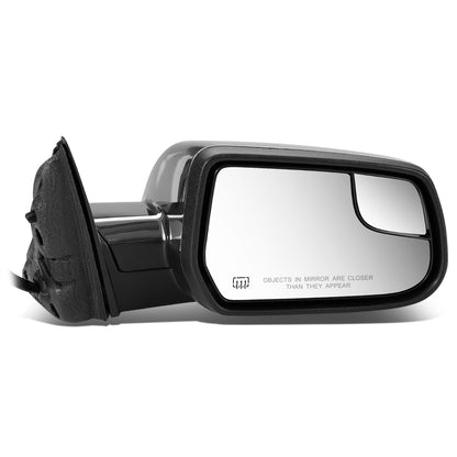 RETROVISOR MIRROR - OEM - 10-17 GMC TERRAIN - POWERED - HEATED - FOLDING - W/ BLIND SPOT GLASS - CHROME - RIGHT