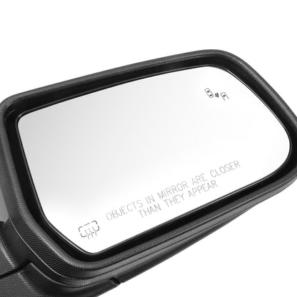 RETROVISOR MIRROR - OE STYLE - CHEVROLET EQUINOX 16-17 - GMC TERRAIN 16-17 - WITH POWER WITH HEATED GLASS WITH BLIND SPOT - PASSENGER SIDE - PAINT TO MATCH - BLACK