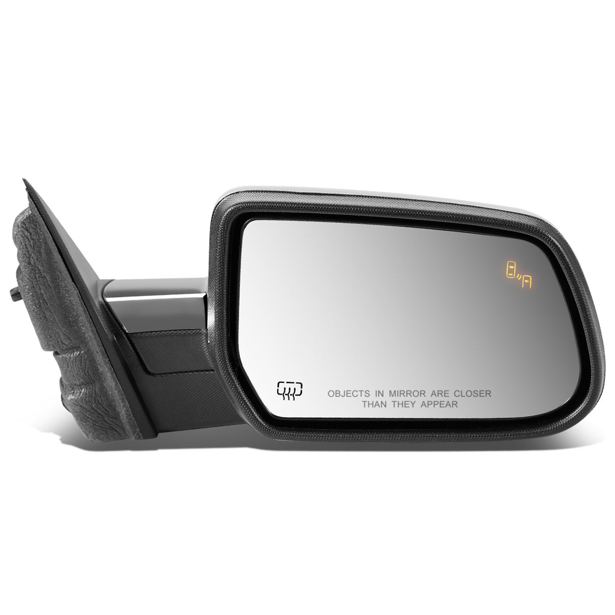 RETROVISOR MIRROR - OEM - 10-16 CHEVY EQUINOX - POWERED - HEATED - W/ MEMORY - FOLDING - W/ BSD - CHROME COVER - RIGHT