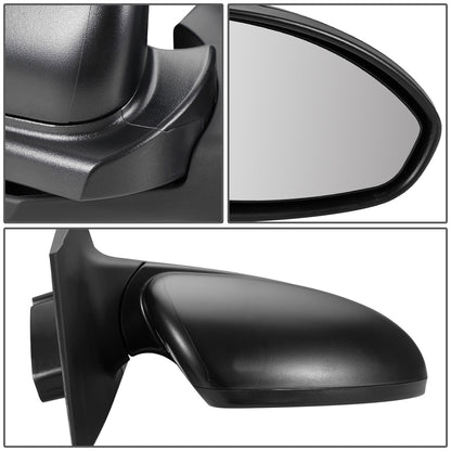 RETROVISOR MIRROR - OEM - 11-15 CHEVY CRUZE - POWERED - FOLDING - TEXTURED - BLACK - RIGHT