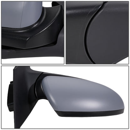 RETROVISOR MIRROR - OEM - 11-15 CHEVY CRUZE - POWERED - HEATED - W/ BSD - FOLDING - GRAY - RIGHT