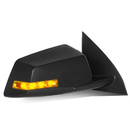 RETROVISOR MIRROR - OE STYLE - CHEVROLET TRAVERSE 13-17 - GMC ACADIA 13-16 - GMC ACADIA LIMITED 17 - WITH POWER WITH HEATED WITH SIGNAL WITH BLIND SPOT WITH MEMORY - PASSENGER SIDE - PAINT TO MATCH - BLACK