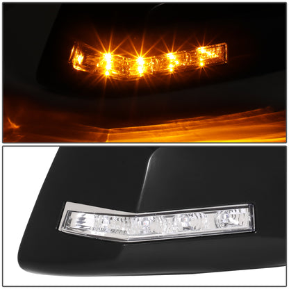 RETROVISOR MIRROR - OE STYLE - CHEVROLET TRAVERSE 13-17 - GMC ACADIA 13-16 - GMC ACADIA LIMITED 17 - WITH POWER WITH HEATED WITH SIGNAL WITH BLIND SPOT WITH MEMORY - PASSENGER SIDE - PAINT TO MATCH - BLACK