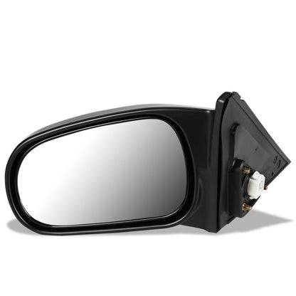 RETROVISOR MIRROR - OEM - 96-00 HONDA CIVIC 4-DOOR - POWERED - PAINTABLE - BLACK - LEFT