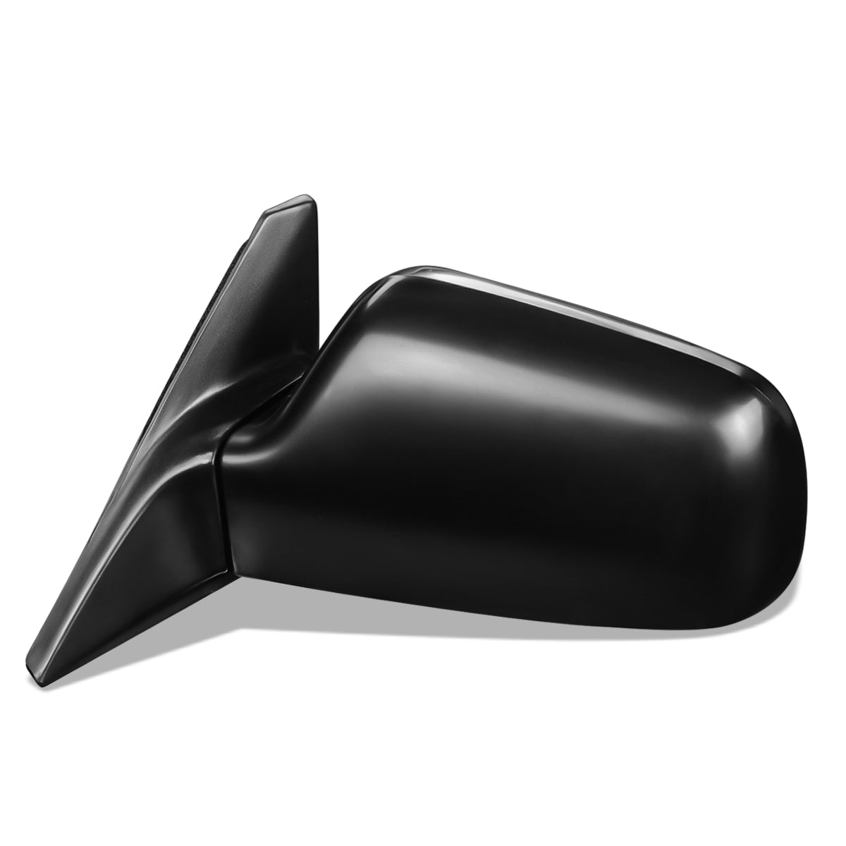 RETROVISOR MIRROR - OEM - 88-91 HONDA CIVIC - MANUAL - W/ LEVER - FLEXIBLE - BLACK MATERIAL - LEFT