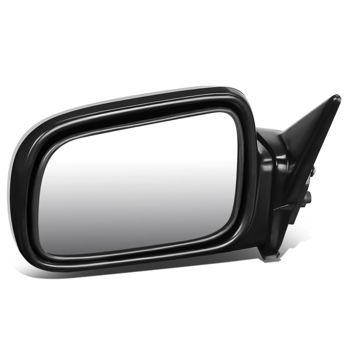 RETROVISOR MIRROR - OEM - 88-91 HONDA CIVIC - POWERED - FLEXIBLE - BLACK MATERIAL - LEFT