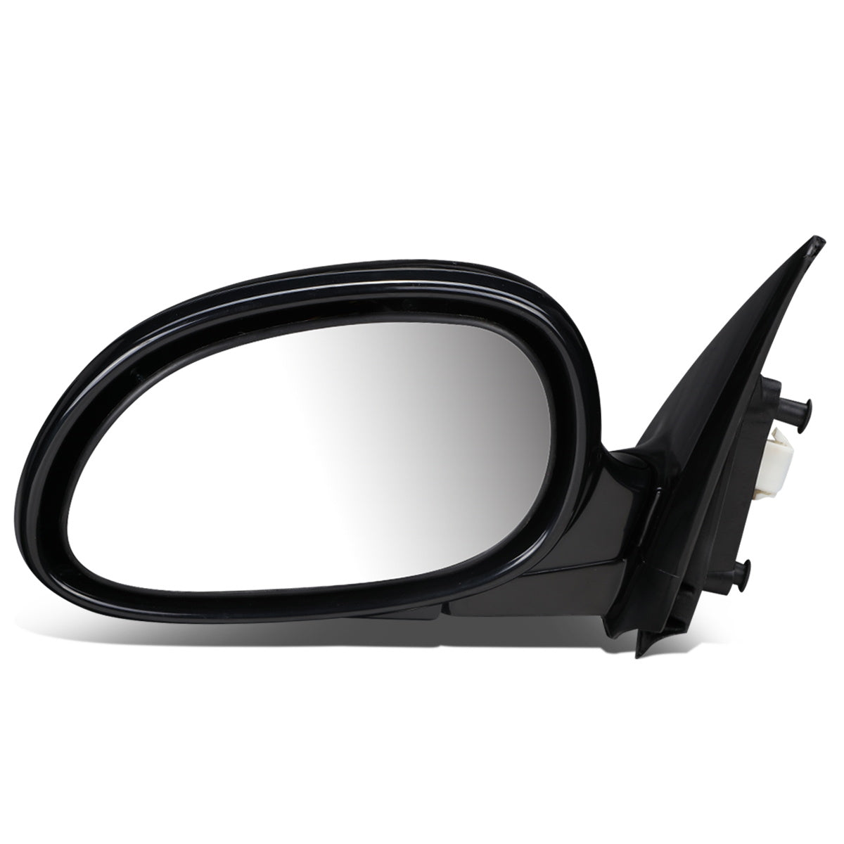 RETROVISOR MIRROR - OEM - 92-95 HONDA CIVIC - POWERED - FOLDING - BLACK MATERIAL - LEFT