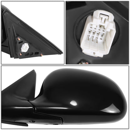 RETROVISOR MIRROR - OE STYLE - HONDA CIVIC 92-95 - WITH POWER - DRIVER SIDE - PAINT TO MATCH - BLACK