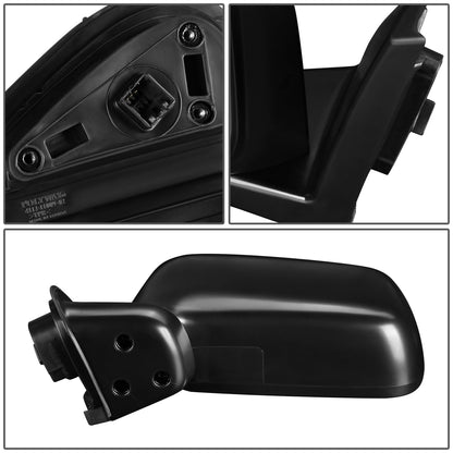 RETROVISOR MIRROR - OEM - 97-01 HONDA CR-V - POWERED - TEXTURED - BLACK - LEFT