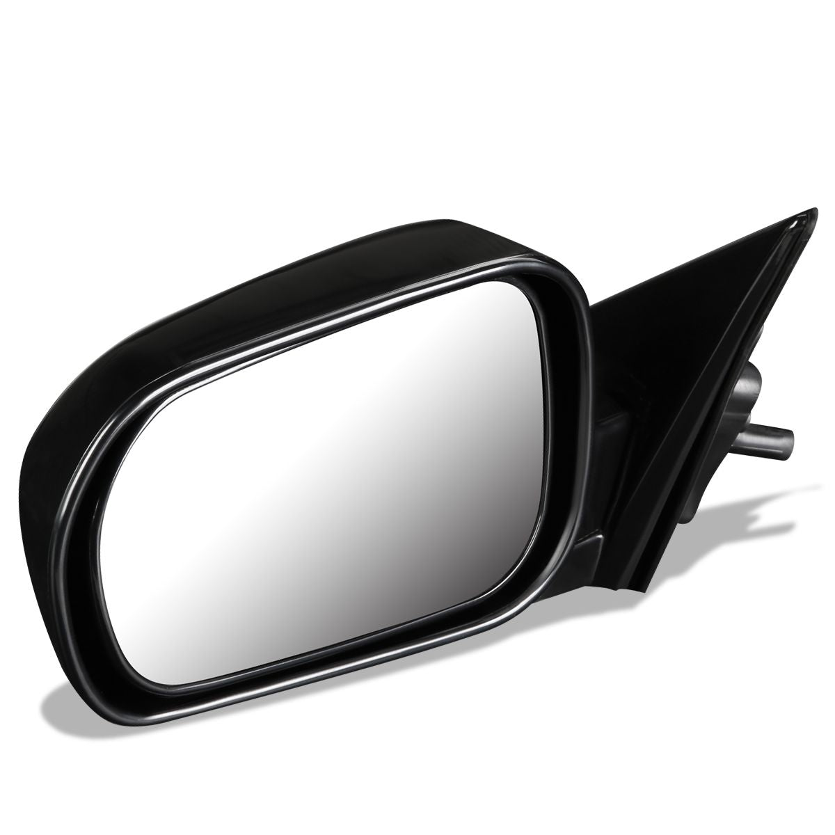 RETROVISOR MIRROR - OEM - 98-02 HONDA ACCORD 4-DOOR - POWERED - PAINTABLE - BLACK - LEFT