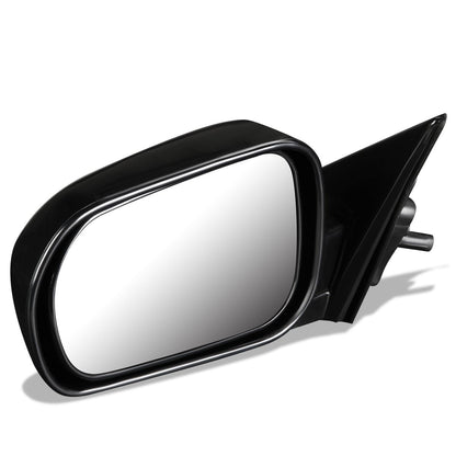 RETROVISOR MIRROR - OEM - 98-02 HONDA ACCORD 4-DOOR - POWERED - PAINTABLE - BLACK - LEFT