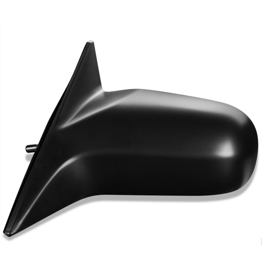 RETROVISOR MIRROR - OEM - 01-05 HONDA CIVIC 2-DOOR - MANUAL - PAINTABLE - BLACK - LEFT