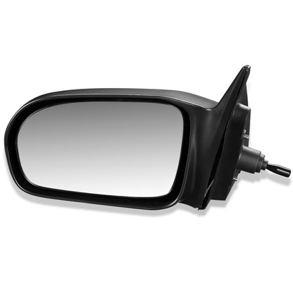 RETROVISOR MIRROR - OEM - 01-05 HONDA CIVIC 4-DOOR - MANUAL - PAINTABLE - BLACK - LEFT