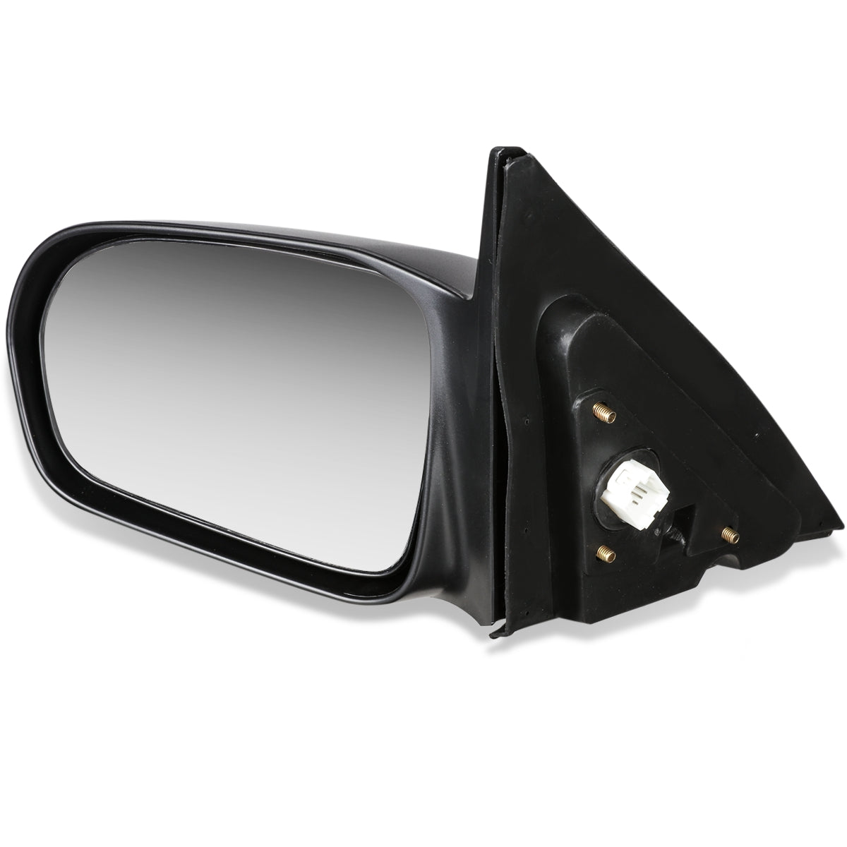RETROVISOR MIRROR - OEM - 01-05 HONDA CIVIC 4-DOOR - POWERED - PAINTABLE - BLACK - LEFT
