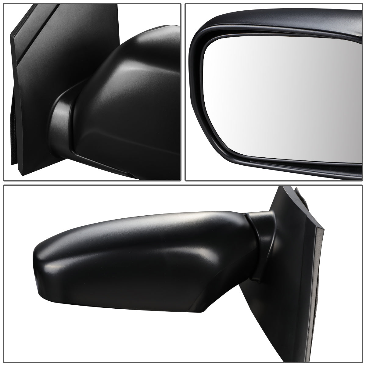 RETROVISOR MIRROR - OEM - 99-04 HONDA ODYSSEY - POWERED - FOLDING - BLACK MATERIAL - LEFT