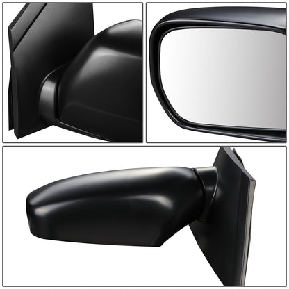 RETROVISOR MIRROR - OEM - 99-04 HONDA ODYSSEY - POWERED - FOLDING - BLACK MATERIAL - LEFT
