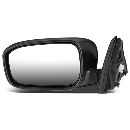 RETROVISOR MIRROR - OEM - 03-07 HONDA ACCORD - POWERED - FOLDING - BLACK MATERIAL - LEFT