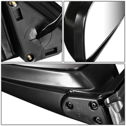 RETROVISOR MIRROR - OEM - 02-06 HONDA CR-V - POWERED - TEXTURED - BLACK - LEFT