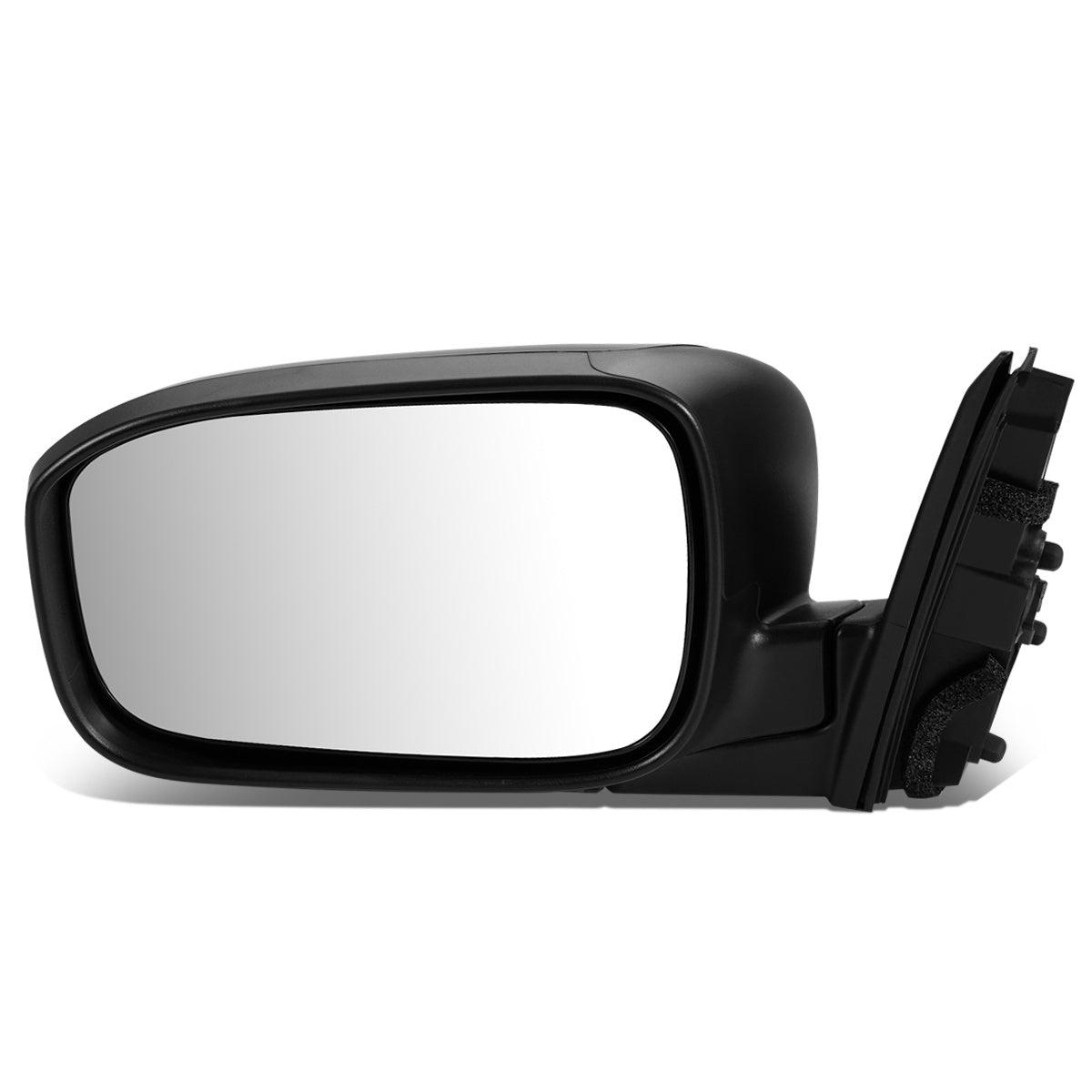 RETROVISOR MIRROR - OEM - 03-07 HONDA ACCORD - POWERED - HEATED - FOLDING - BLACK MATERIAL - LEFT