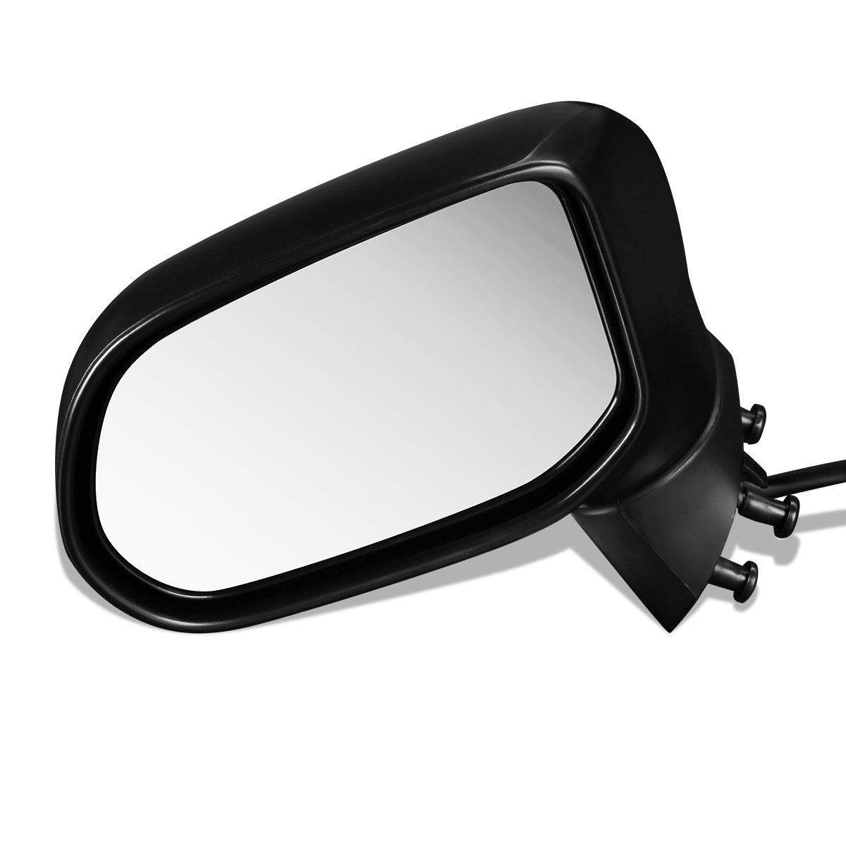 RETROVISOR MIRROR - OEM - 06-11 HONDA CIVIC 4-DOOR - POWERED - TEXTURED - BLACK - LEFT