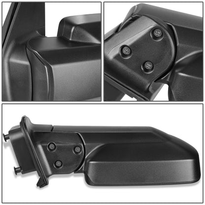 RETROVISOR MIRROR - OEM - 03-08 HONDA ELEMENT EX - POWERED - TEXTURED - BLACK - LEFT