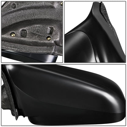 RETROVISOR MIRROR - OEM - 06-11 HONDA CIVIC 2-DOOR - MANUAL - TEXTURED - BLACK - LEFT