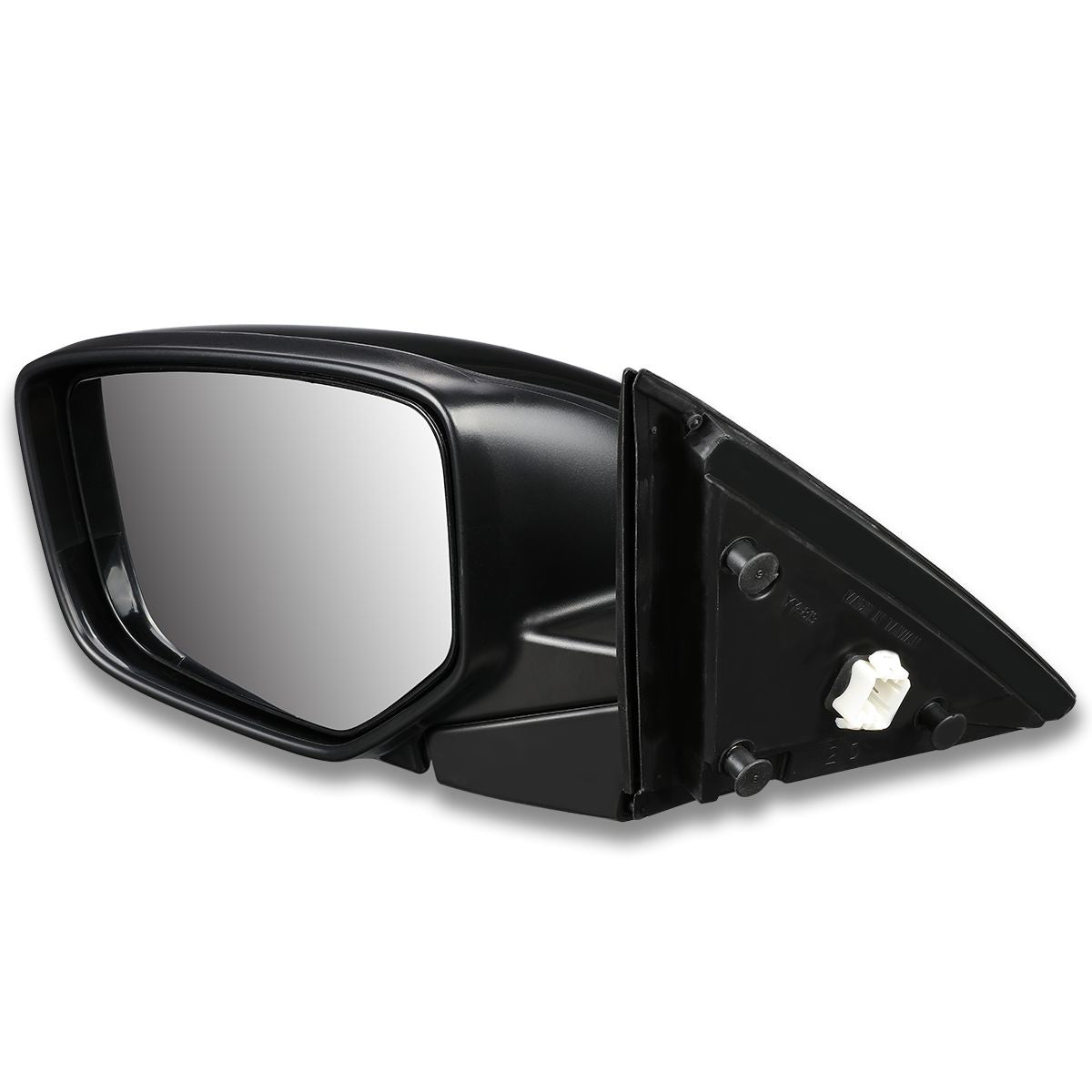 RETROVISOR MIRROR - OEM - 08-12 HONDA ACCORD 2-DOOR - POWERED - HEATED - PAINTABLE - BLACK - LEFT