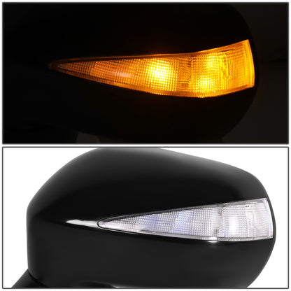 RETROVISOR MIRROR - OE STYLE - HONDA CIVIC 06-11 - WITH POWER - DRIVER SIDE - PAINT TO MATCH - BLACK