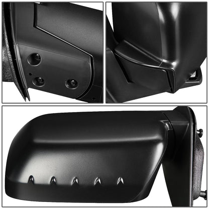 RETROVISOR MIRROR - OEM - 06-14 HONDA RIDGELINE RT - POWERED - TEXTURED - BLACK - LEFT