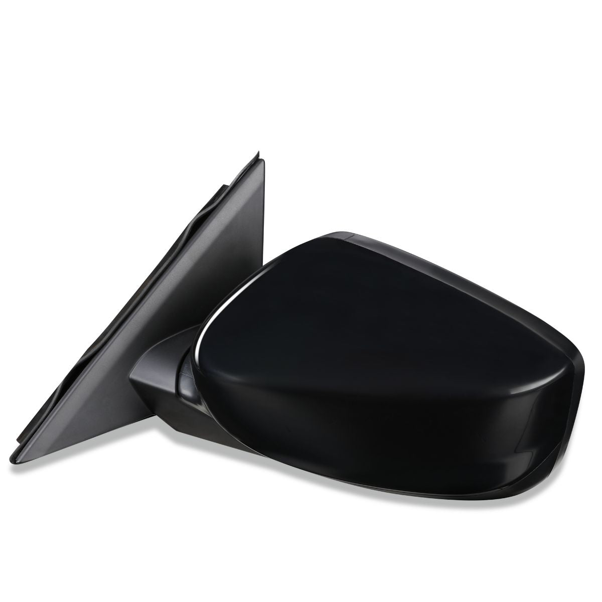 RETROVISOR MIRROR - OEM - 10-11 HONDA ACCORD CROSSTOUR / 12-15 HONDA CROSSTOUR - POWERED - HEATED - PAINTABLE - BLACK - LEFT