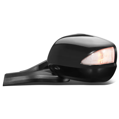 RETROVISOR MIRROR - OEM - 10-18 HONDA INSIGHT - POWERED - HEATED - W/ SIGNAL LIGHT - FOLDING - BLACK MATERIAL - LEFT