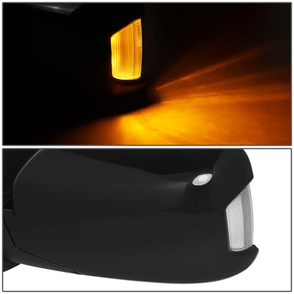 RETROVISOR MIRROR - OE STYLE - HONDA PILOT 11-15 - WITH POWER WITH SIGNAL WITH MEMORY - DRIVER SIDE - PAINT TO MATCH - BLACK