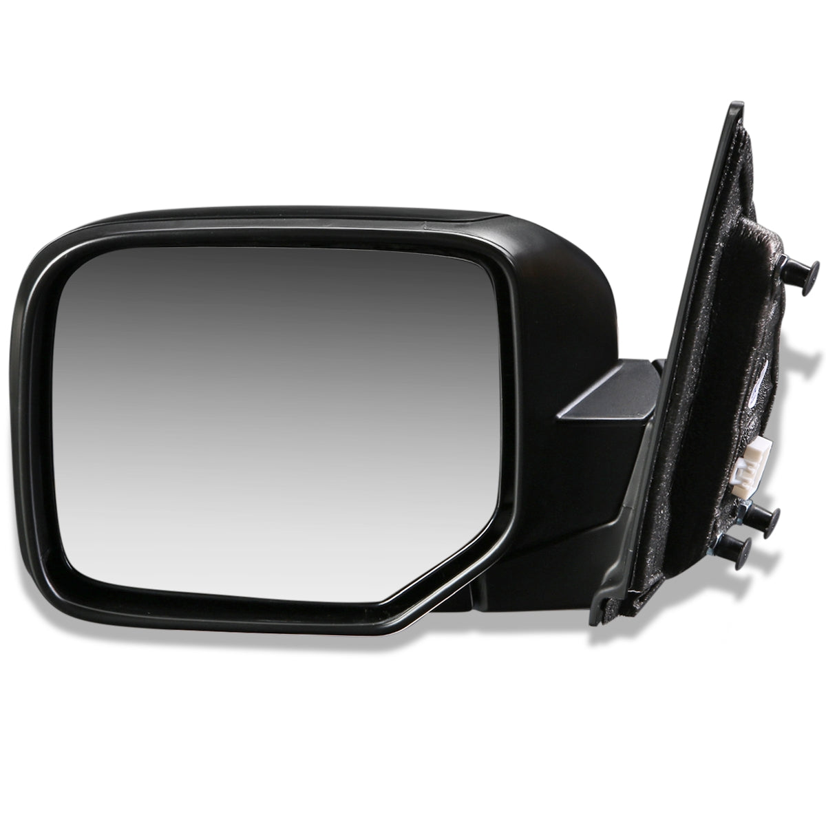 RETROVISOR MIRROR - OEM - 09-15 HONDA PILOT - POWERED - TEXTURED - BLACK - LEFT