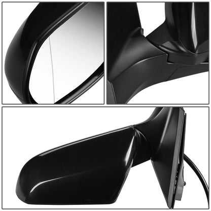 RETROVISOR MIRROR - OEM - 12-16 HONDA CR-V - POWERED - HEATED - TEXTURED - BLACK - LEFT