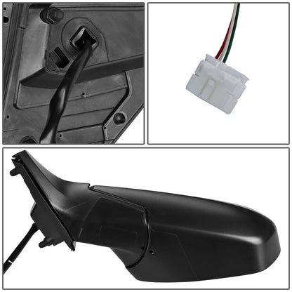 RETROVISOR MIRROR - OEM - 12-16 HONDA CR-V - POWERED - TEXTURED - BLACK - LEFT