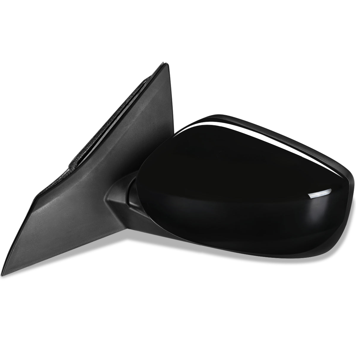 RETROVISOR MIRROR - OEM - 13-17 HONDA ACCORD 4-DOOR - POWERED - PAINTABLE - BLACK - LEFT