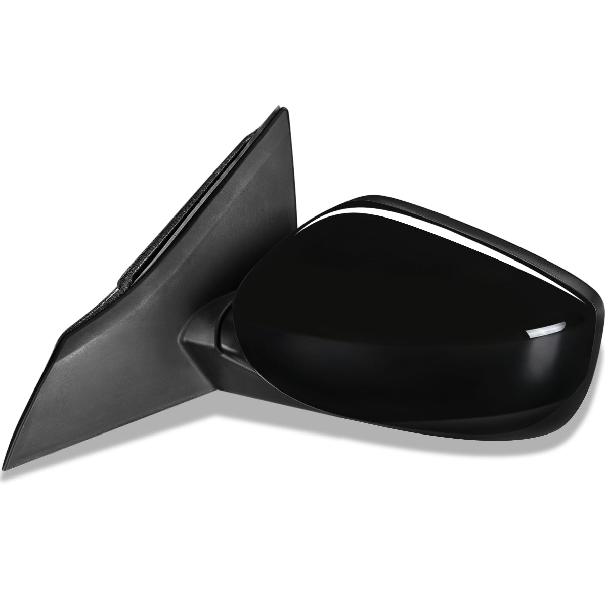 RETROVISOR MIRROR - OEM - 13-17 HONDA ACCORD 2-DOOR - POWERED - TEXTURED - BLACK - LEFT