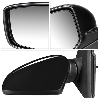 RETROVISOR MIRROR - OEM - 13-17 HONDA ACCORD 2-DOOR - POWERED - TEXTURED - BLACK - LEFT