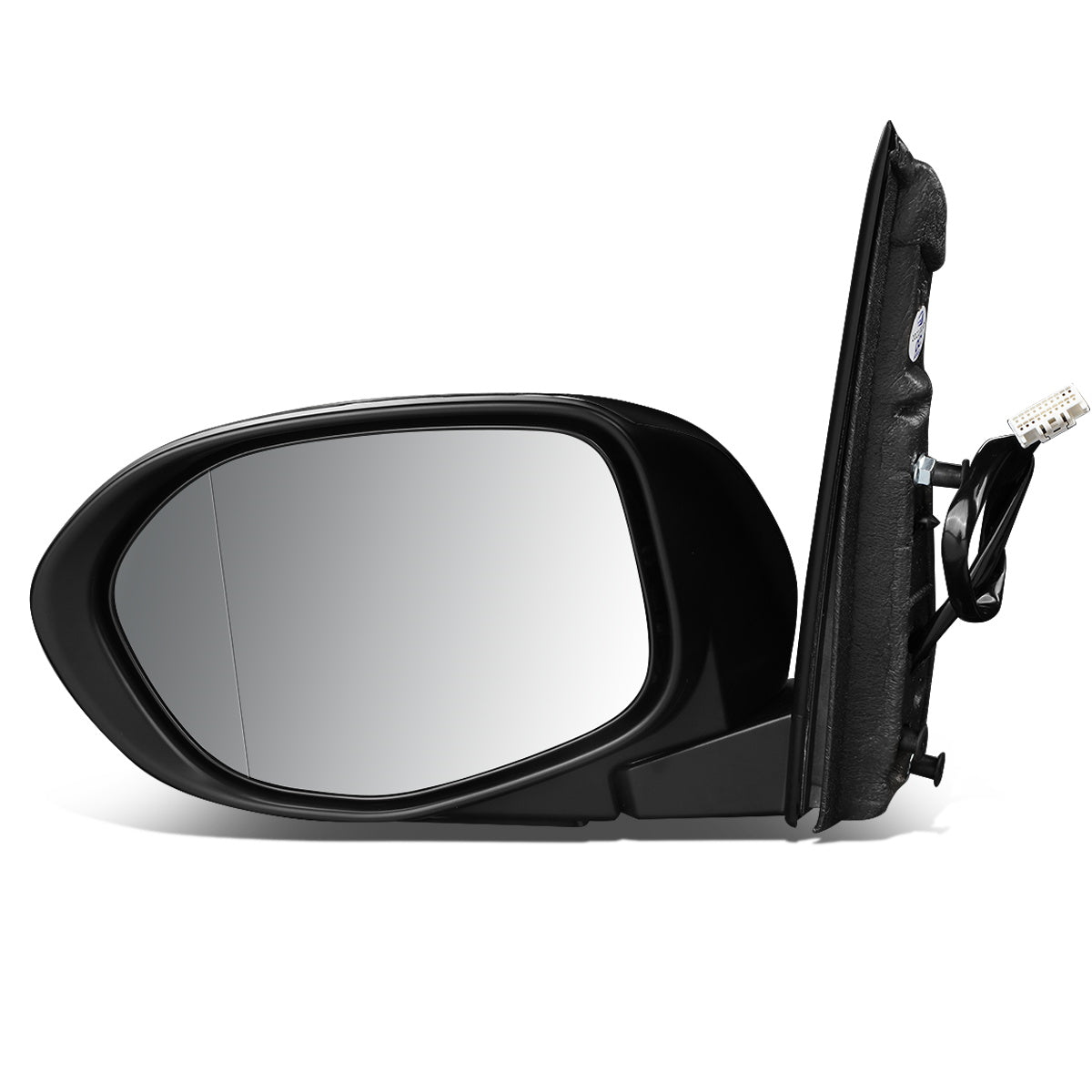 RETROVISOR MIRROR - OEM - 14-17 HONDA ODYSSEY - POWERED - HEATED - FOLDING - W/ ASPHERICAL GLASS - BLACK - LEFT