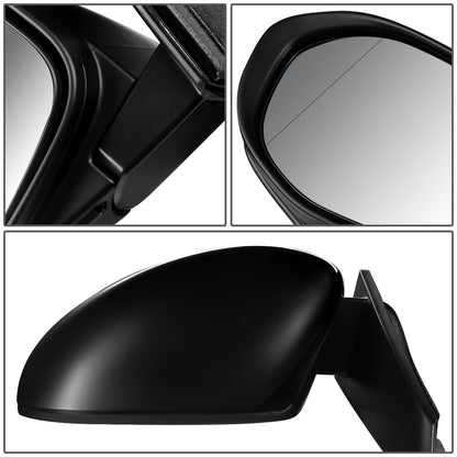 RETROVISOR MIRROR - OEM - 14-17 HONDA ODYSSEY - POWERED - HEATED - FOLDING - W/ ASPHERICAL GLASS - BLACK - LEFT