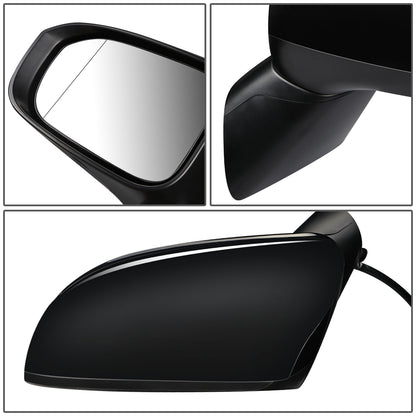 RETROVISOR MIRROR - OEM - 13-15 HONDA CIVIC 2/4-DR - POWERED - HEATED - FOLDING - BLACK MATERIAL - LEFT