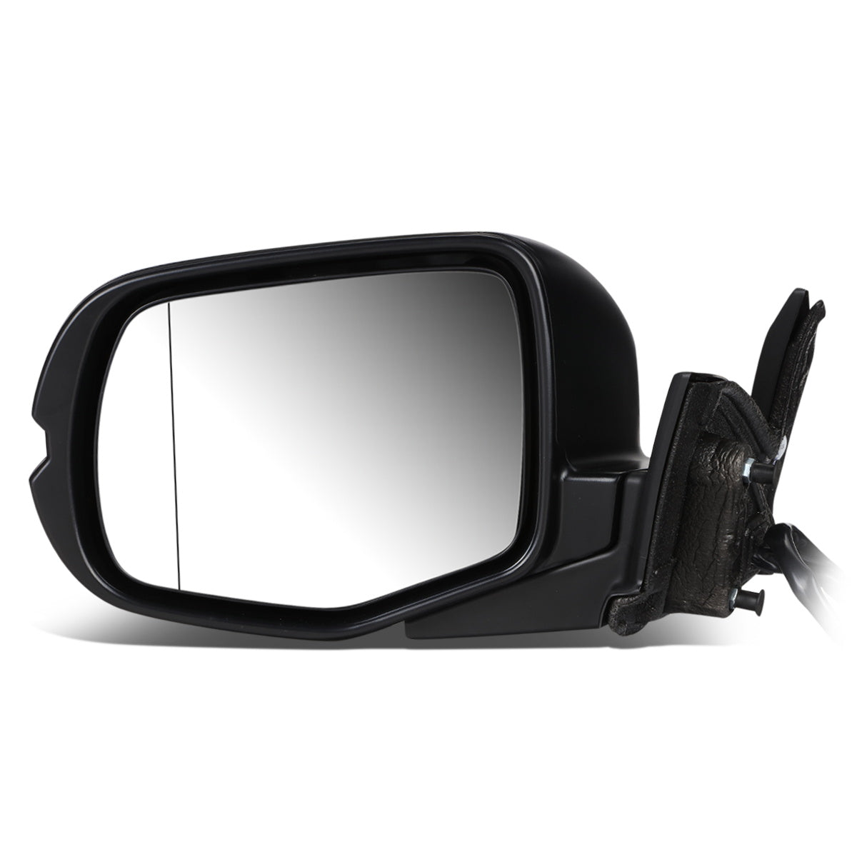 RETROVISOR MIRROR - OEM - 16-18 HONDA PILOT - POWERED - HEATED - FOLDING - W/ ASPHERICAL GLASS - BLACK MATERIAL - LEFT