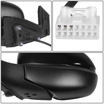 RETROVISOR MIRROR - OE STYLE - HONDA PILOT 17-18 - WITH POWER - AWD - DRIVER SIDE - PAINT TO MATCH - BLACK