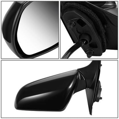 RETROVISOR MIRROR - OEM - 15-18 HONDA HR-V - POWERED - FOLDING - BLACK MATERIAL - LEFT