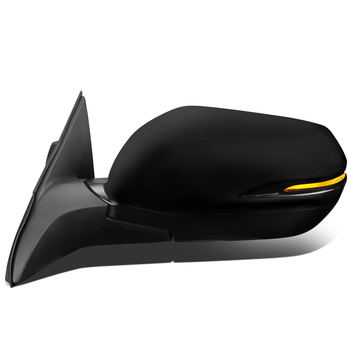 RETROVISOR MIRROR - OEM - 15-18 HONDA HR-V - POWERED - HEATED - W/ SIGNAL LIGHT - FOLDING - BLACK MATERIAL - LEFT