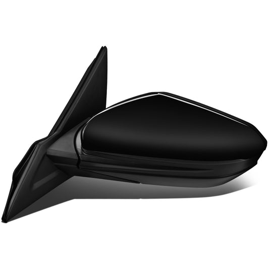 RETROVISOR MIRROR - OEM - 16-18 HONDA CIVIC 2/4-DR - POWERED - FOLDING - BLACK MATERIAL - LEFT