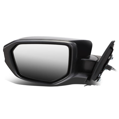 RETROVISOR MIRROR - OEM - 16-18 HONDA CIVIC 2/4-DR - POWERED - FOLDING - BLACK MATERIAL - LEFT